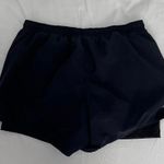 ASICS Black Workout Running Athletic Shorts Photo 3