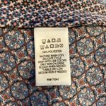 Artisan NY  Dress Women Small Multicolor Tile Patchwork Swing Handkerchief Hippie Photo 5