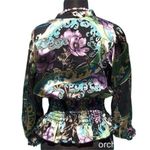 Cache Multi Color Luxe Peek A Boo Burn Out Top Cami New Lot2 Silk Rayon $168 NWT Photo 2