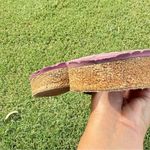 Birkenstock  Madrid Patent Black Leather and Pink Sandals Size 6 US 36 EU Narrow Photo 9