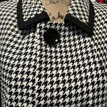 Kasper houndstooth blazer tweed jacket sz10 Photo 5