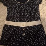 Brandy Melville Navy Floral Set Photo 0