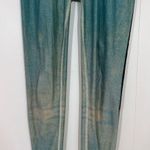 Teeki  Teal Blue Moon Phases Hot Pants Leggings Photo 6