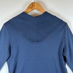 Peruvian Connection Womens Top L Blue Long Sleeve Cowl Neck Knit Pullover Photo 4
