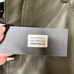 Marc New York NWT Vegan Leather High Rise Skirt Photo 3