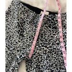 Maeve  by Anthropologie casual pants black and white floral print kick flare Photo 1