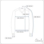 Cherokee  Cardigan‎ Sweater Womens Size S Button Front Knit Long Sleeve Gray Photo 3