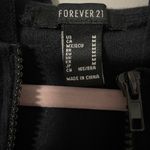 Forever 21  Black Cropped Zip Up Photo 1
