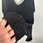 Alice + Olivia NWT Size Large Valentina Strappy Bodysuit in Black Photo 8