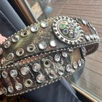 Blazin Roxx Rhinestone Belt Size Medium Camo Bling Mossy Oak Scalloped Sz M Photo 12