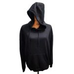 SheIn  Black Hoodie‎ Sweatshirt Pullover Drawstring Casual XL US 12 Photo 5