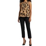 ZARA Basic Leopard Print Sleeveless Top – Size Small Photo 2