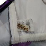 Hobie Top Size Large Swimwear Halter Bikini Top Padded Beachwear Plaid Stripes Checkered Photo 2