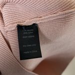 Revolve Le Superbe Tan Peach Ribbed Twist Front Sweater Photo 7