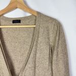 Simplify by Playlife Light Brown Knit Cardigan Sweater S Tan Photo 2