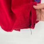 Vintage Red Christmas Sweater Embroidered Santa Toys Gifts Holiday Pullover Size 3X Photo 4