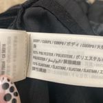 Gilly Hicks Black striped velvet bodysuit Photo 2