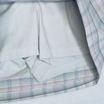 Nike ‎ Golf Skort Size 12  Pink Yellow Plaid A-Line Pockets Photo 3