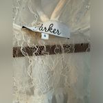 Parker  White Antonia Lace Combo Blouse Photo 7