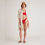 NWT QUINCE Cherry Red Italian High Photo 8