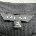 Tahari Animal Print Sweatshirt Womens Medium Casual Loungewear Walking Fitness Photo 3