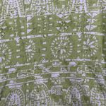 Clara Sun Woo Green White Geometric Print Zip Up Jacket Small Resortwear Photo 5