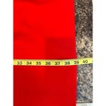 Amanda Uprichard  Red One Shoulder Ruffle Mini Dress Size Medium Photo 7