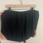 Soma  Black Sleep Shorts Size Large Lace Sides Photo 3