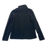 Natural Reflections Fleece Jacket Size Medium Black full zip mock neck Photo 4