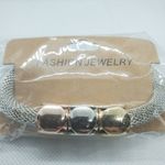 NWT Fashion Jewelry Silver, Gold, Rose Gold Bracel Gold Photo 1