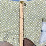 Banana Republic Geometric Chino White Yellow Shorts 6 Photo 2