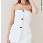 Karen Millen  - Petite Compact Stretch Tailored Button Bodice Jumpsuit Photo 2