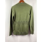 Faded Glory  Womens Open-Front Green Cardigan Sweater S Rayon/Polyester Photo 2