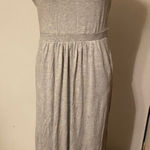Daily Ritual Gray casual drawstring dress size M Size M Photo 0