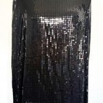 DKNY Black Sequin Women's elegant cape blazer Photo 0