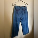 American Vintage Vintage Britannia Wide Leg Sailor Jeans Sz 4 Distressed High Rise Photo 8