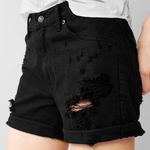 Gap  Sexy Boyfriend Black Jean Shorts Photo 2