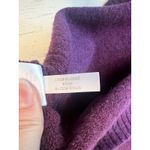 J.Crew Supersoft Yarn Turtleneck Sweater Size M Purple Wool Alpaca Blend CE716 Photo 4