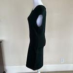 Alexander Wang  Green Viscose Cap Sleeve Bodycon Fitted Dress Size Large Photo 8