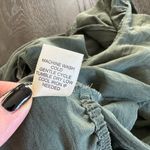 Altar'd State  Olive Green Long Sleeve Crop Top Medium New Photo 11