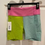 Outdoor Voices NWT  Colorblock Biker Shorts Photo 4