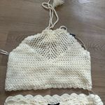 The Sang NWT Cream Crochet Skirt Set Photo 5
