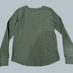 Green Sage Long Sleeve Women hippee boho 2010s basics small bella fall spring Photo 0