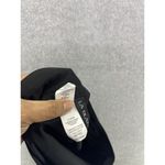 La Blanca  Women's Swim Shorts Solid Black Lace Up Size Medium Photo 2