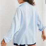Aerie LumberJane Waffle oversized Shirt Sz L Photo 1