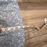 SheIn Ditsy Floral Print Flutter Sleeve Ruffle Hem Belted Dress size Large Photo 8