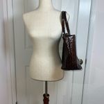 Essence‎ of Beauty Tote/Purse Brown Photo 2