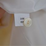 ZARA Collared Plunge Blazer Dress Stretch Wool Blend in Cream Ivory Women's XS Photo 9