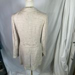 Brooks Brothers Blazer Jacket Womens Size 8 Beige Woven in Italy Career Coat Photo 10