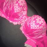 Victoria's Secret Lace Pink Strapless Victoria Secret Bra  Photo 0